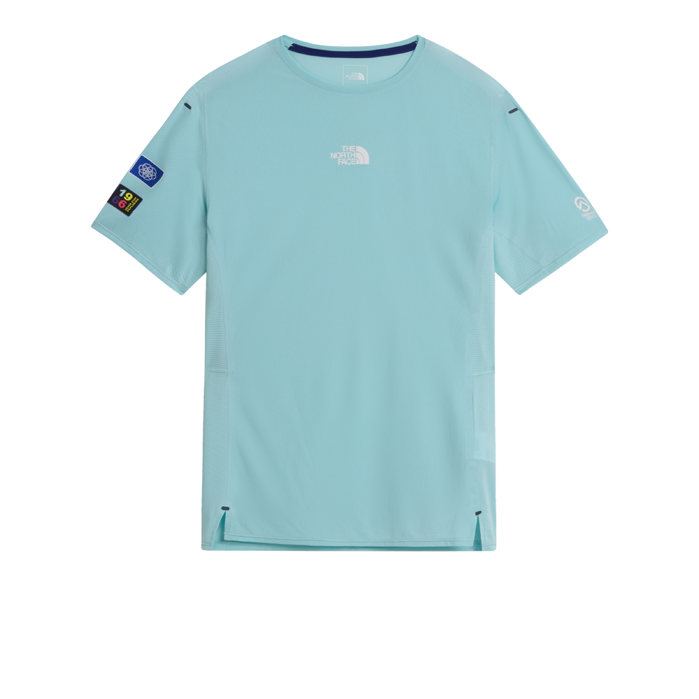 The North Face Summit Series High Men's Trail Running T-Shirt - Canal Blue