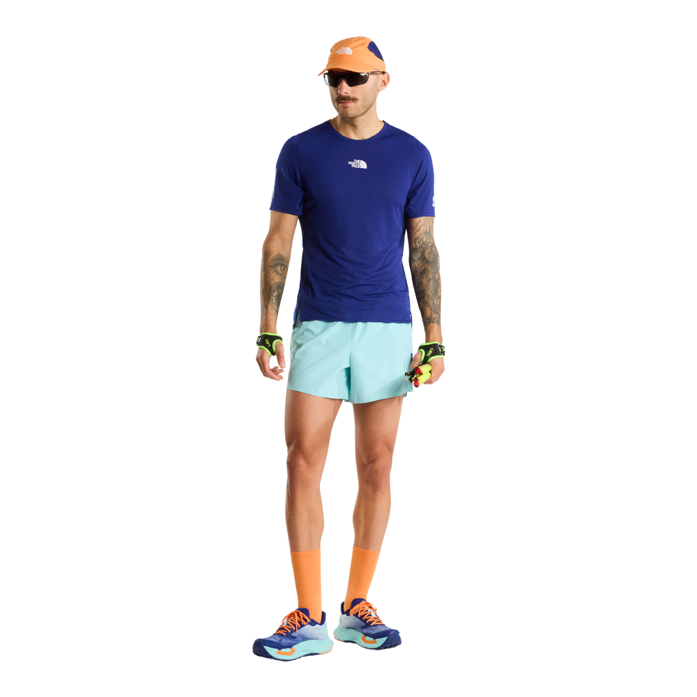 The North Face Summit Series High Men's Trail Running T-Shirt - Bold Blue