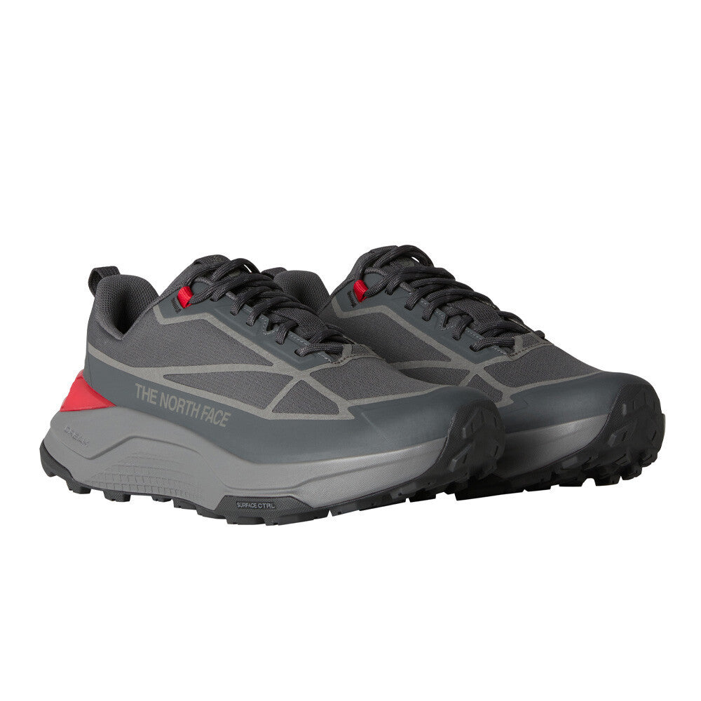 The North Face Fastpack Waterproof Men's Walking Shoes - Anthracite Grey/Red