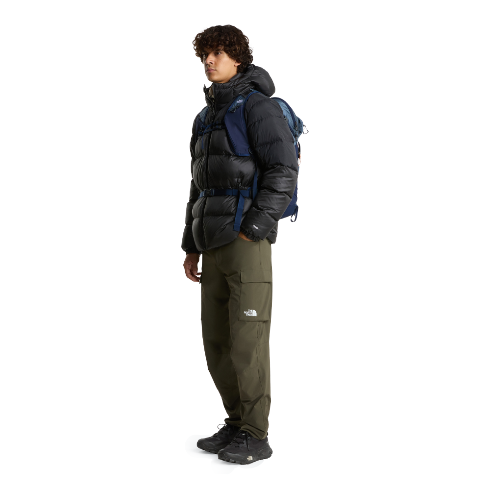 The North Face Diablo Down 2.0 Hooded Men's Jacket - Black Heather/Black