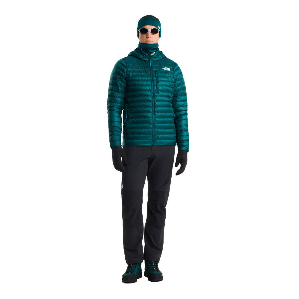 The North Face Bettaforca Lightweight Down Hooded Men's Jacket - Pacific Teal/Restorative Teal