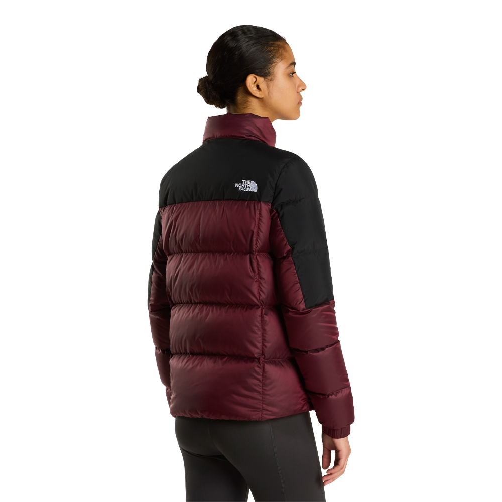 The North Face Diablo Down 2.0 Women's Jacket - Burgundy Crush/Black Heather/Black