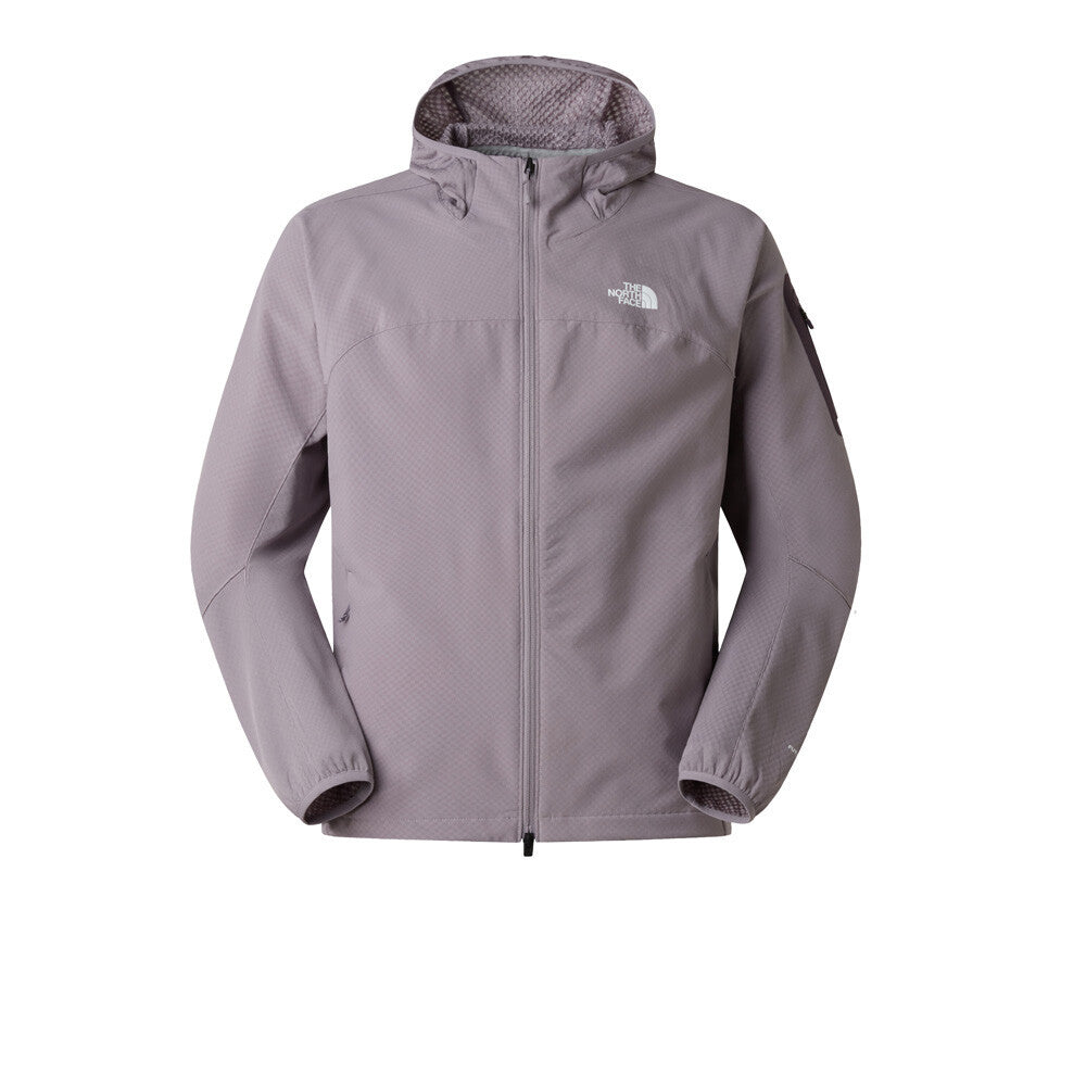 The North Face Hybrid Tek Approach Full-Zip Hooded Men's Jacket - Transcendent Grey