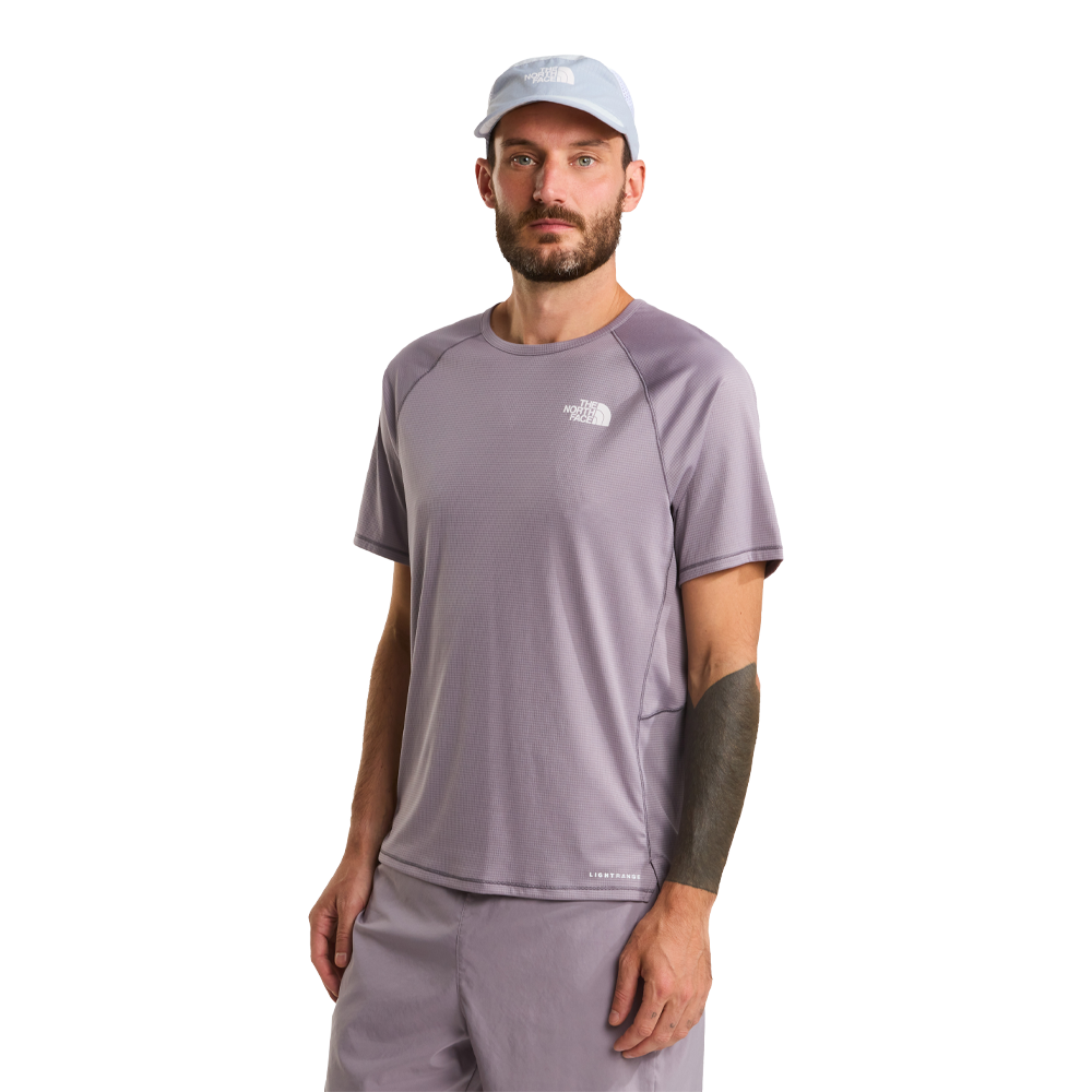 The North Face Sunriser Men's Trail Running T-Shirt - Transcendent Grey