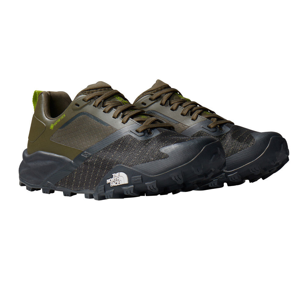 The North Face Offtrail TR GORE-TEX Men's Trail Running Shoes - New Taupe Green/Asphalt Green