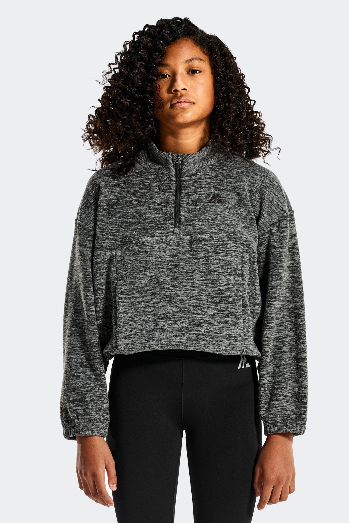 Montirex Girls' Trail Fleece - Black