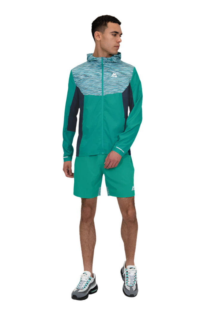 MONTIREX Trail Windbreaker SET - Teal/Blue/White