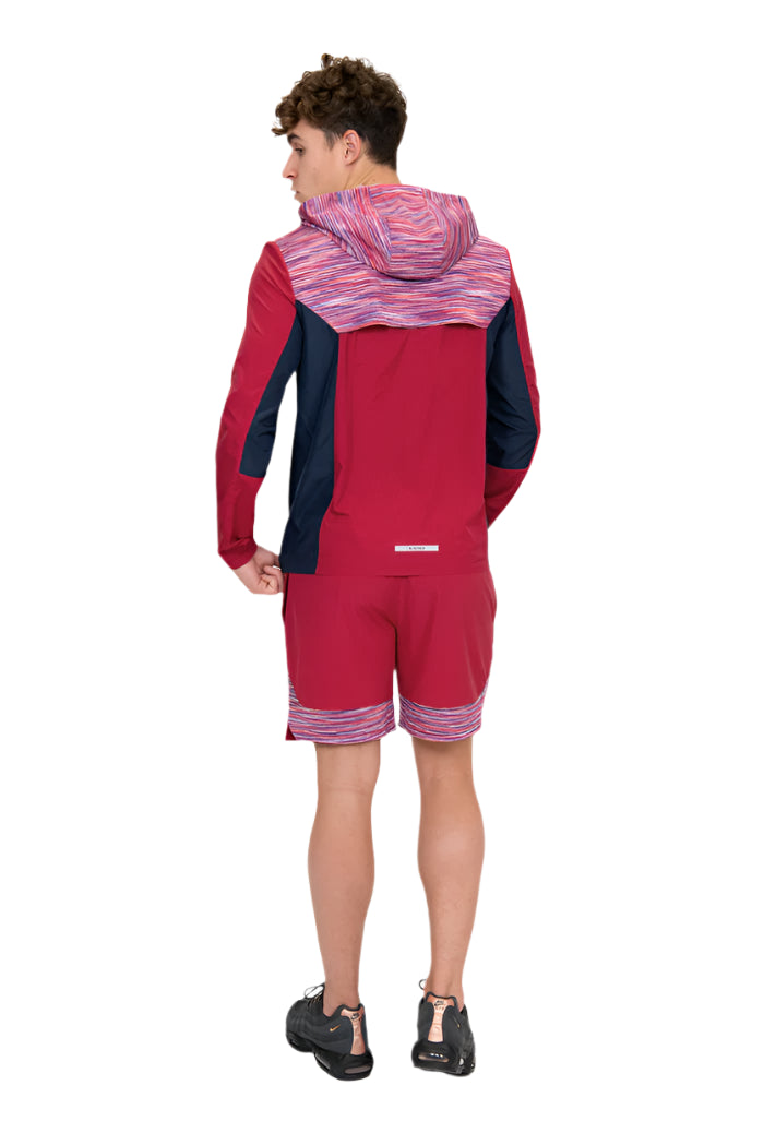 MONTIREX TRAIL WINDBREAKER SET - Red/Coral/White