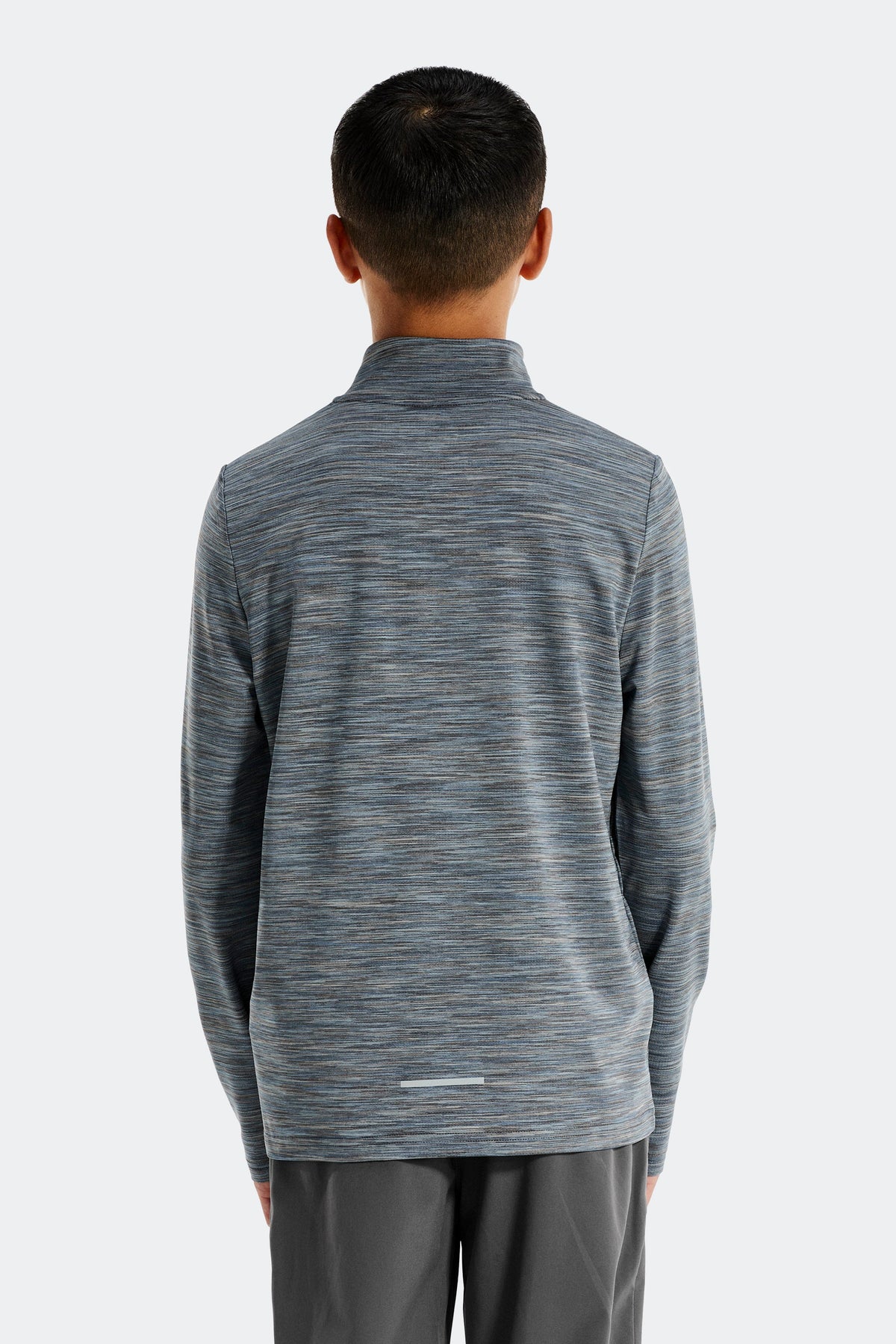 Montirex Junior Trail 1/4 Zip - Grey/Blue