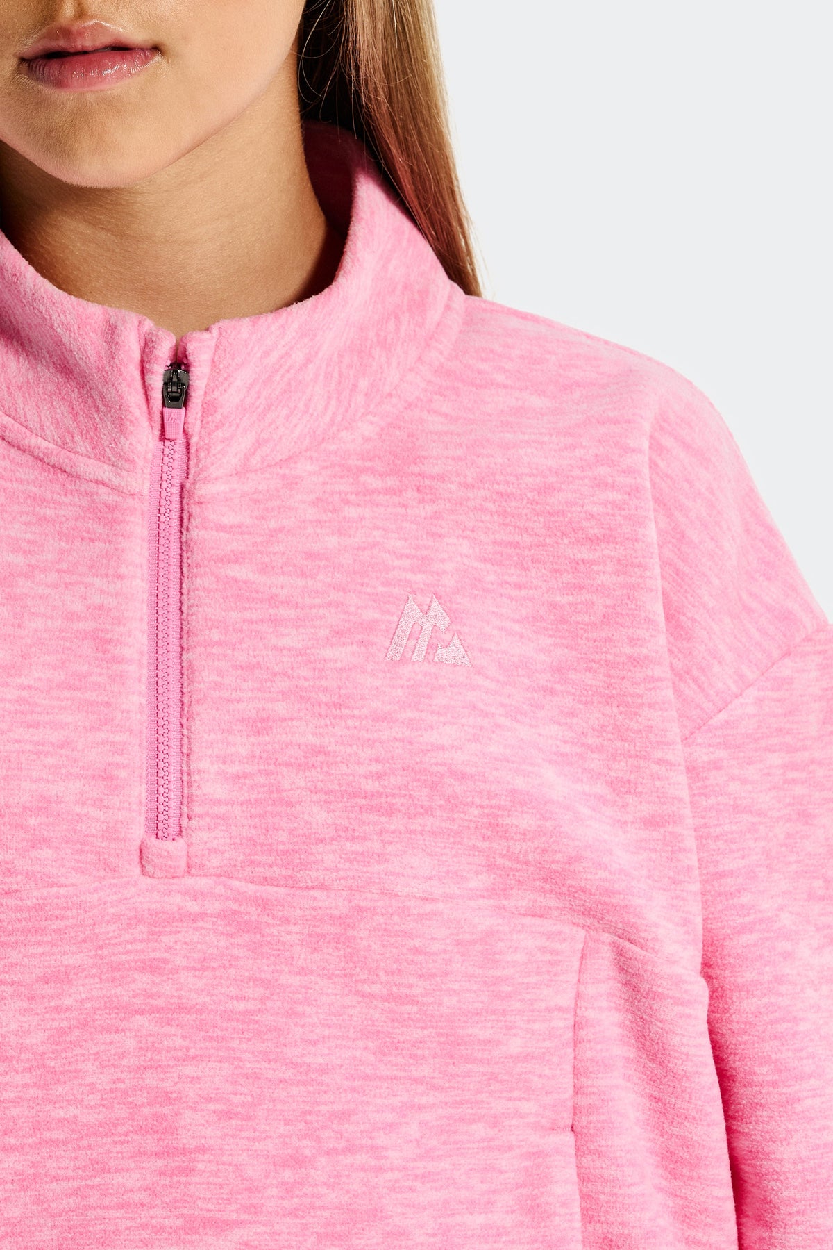 Montirex Girls' Trail Fleece - Wild Peony