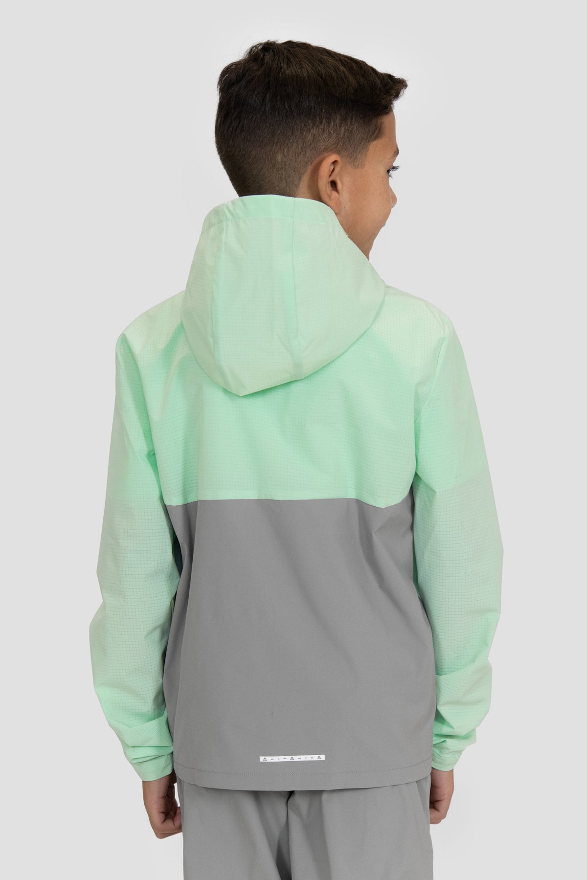 Montirex Junior Trek Tech Jacket - Sea Foam Platinum Grey