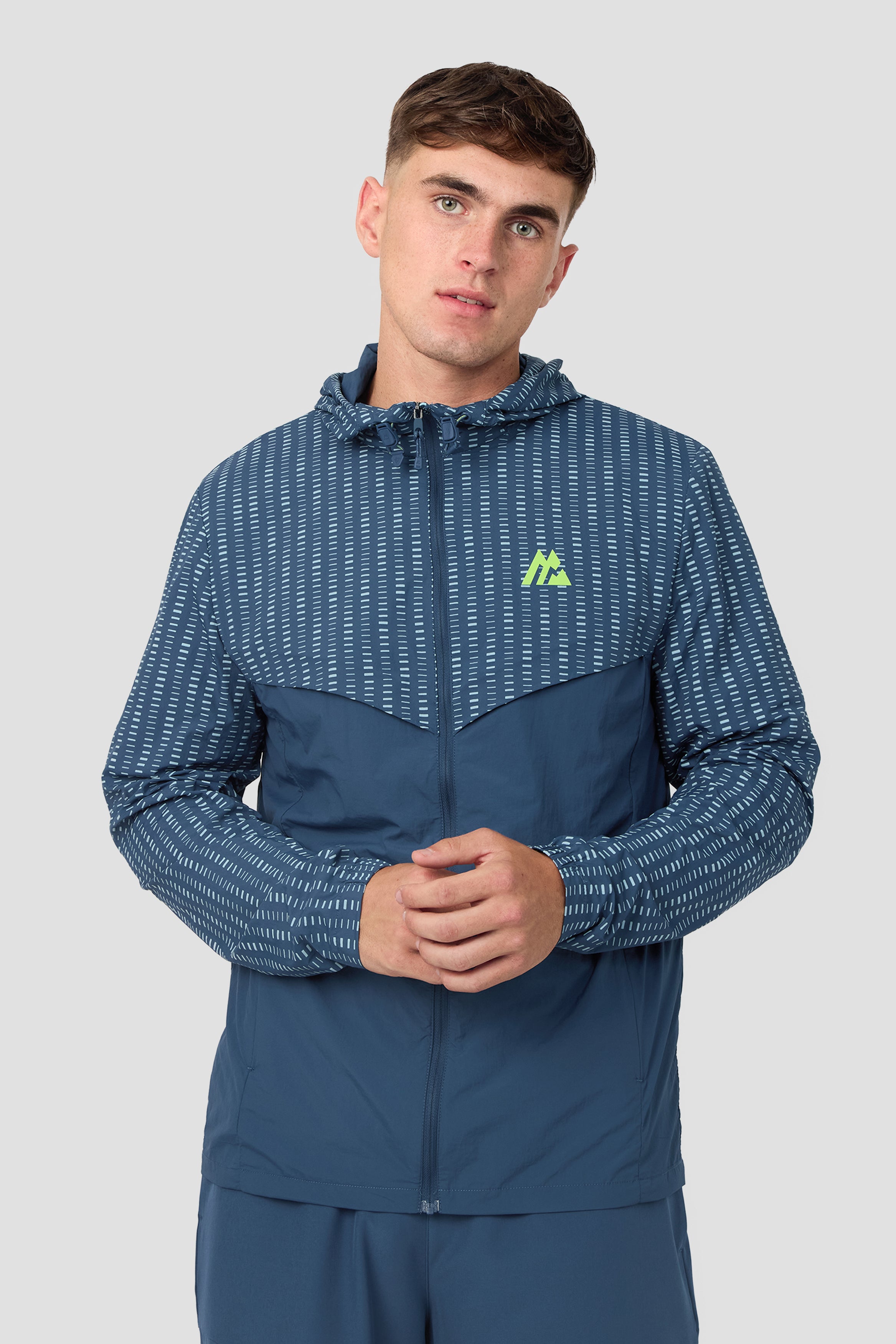 Montirex MTX Run Tempo Windbreaker – Blue
