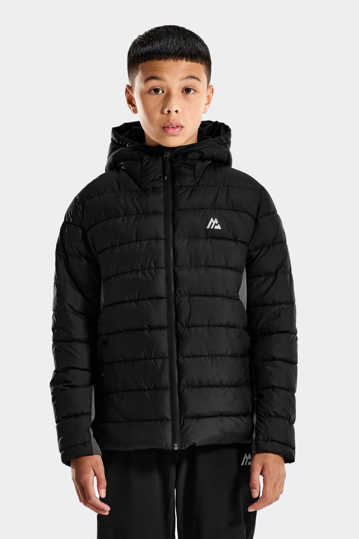 Montirex Junior Rift Puffer Jacket - Black Asphalt