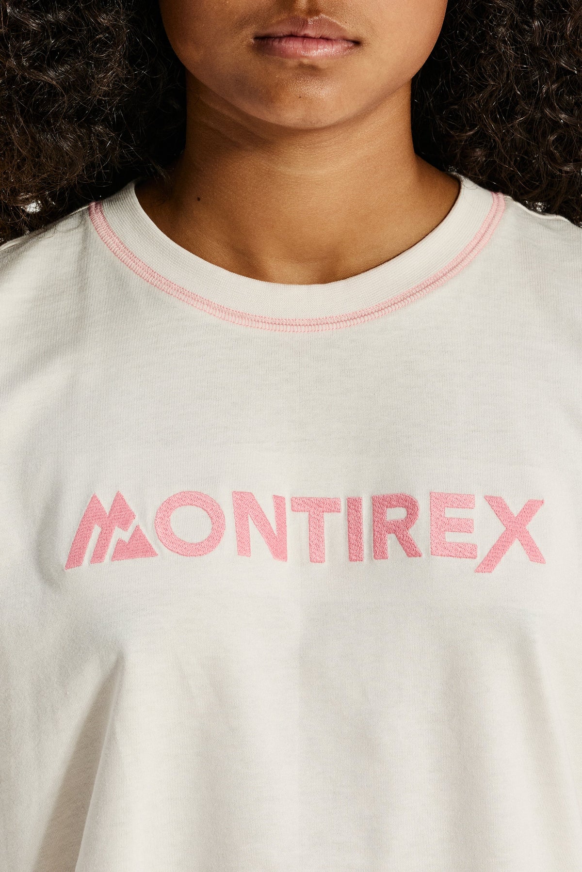 Montirex Girls' Highlight Graphic T-Shirt - Coconut Milk