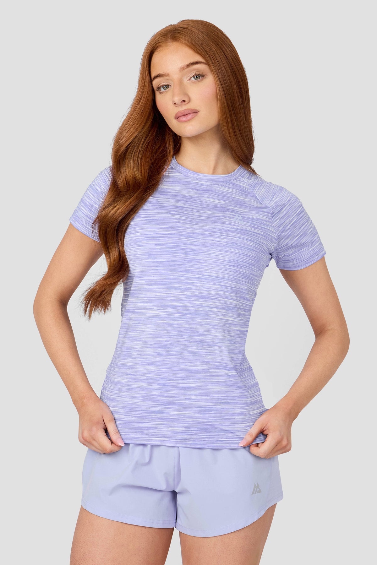 Montirex Women's Trail T-Shirt - Lilac/White