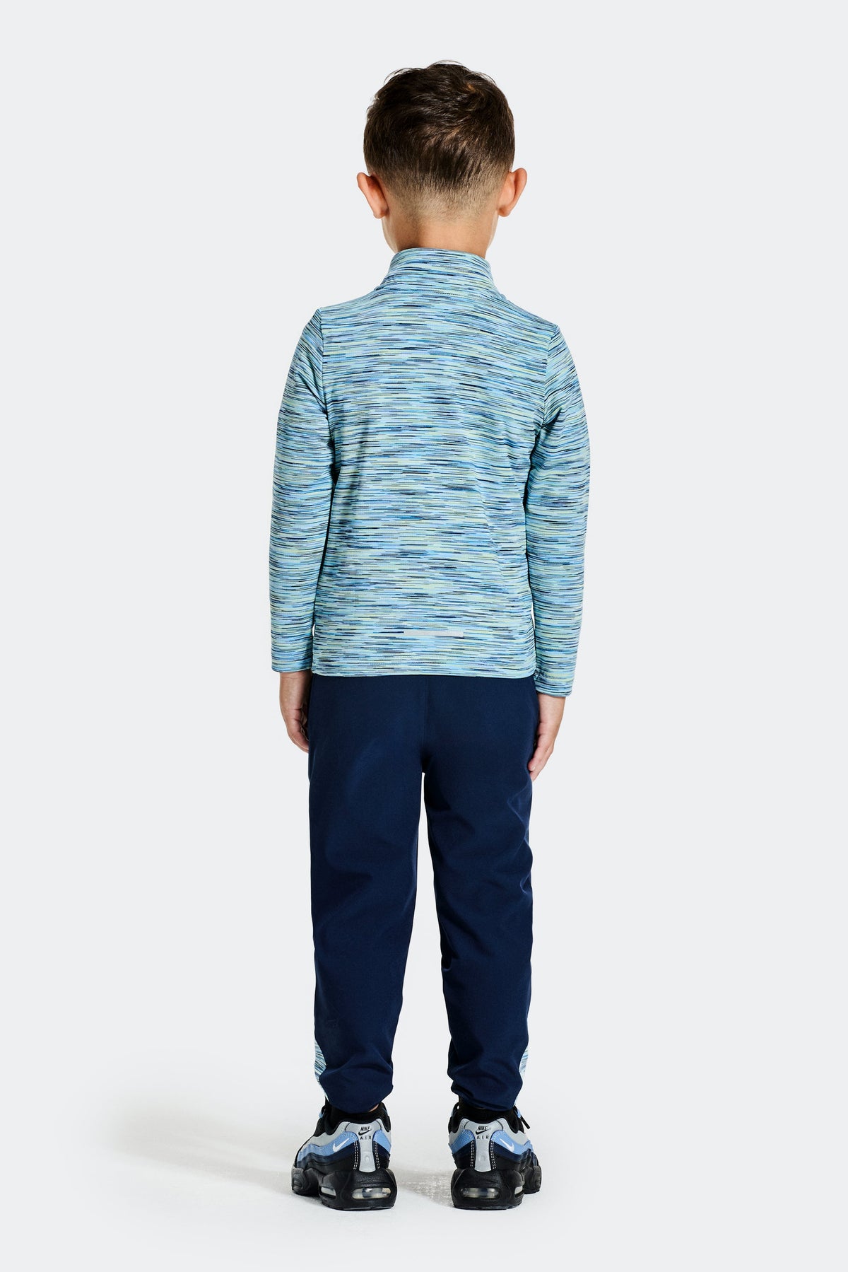 Montirex Infant Boys' Trail 1/4 Zip - Agency Blissful Blue Lake Blue Blossom Citrus