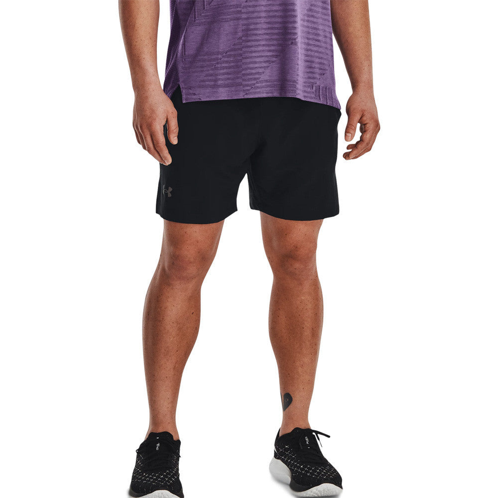 Under Armour Launch Pro 2-In-1 7 Inch Men's Shorts - Black/Reflective