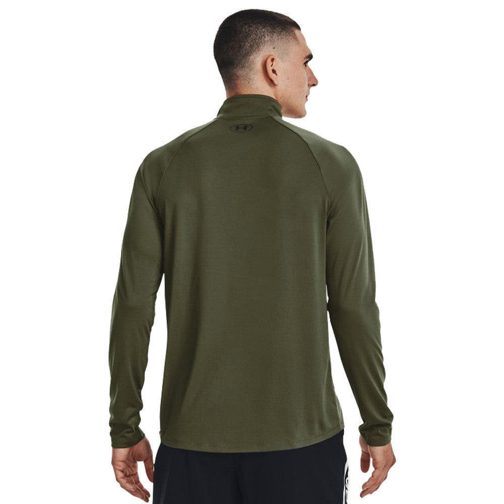 Under Armour Tech 2.0 Men's Half Zip Top - Marine Od Green/Black