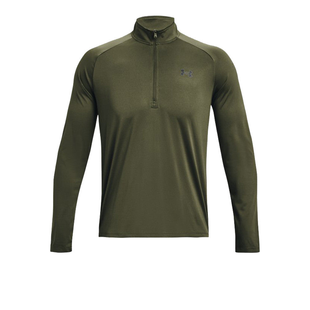 Under Armour Tech 2.0 Men's Half Zip Top - Marine Od Green/Black
