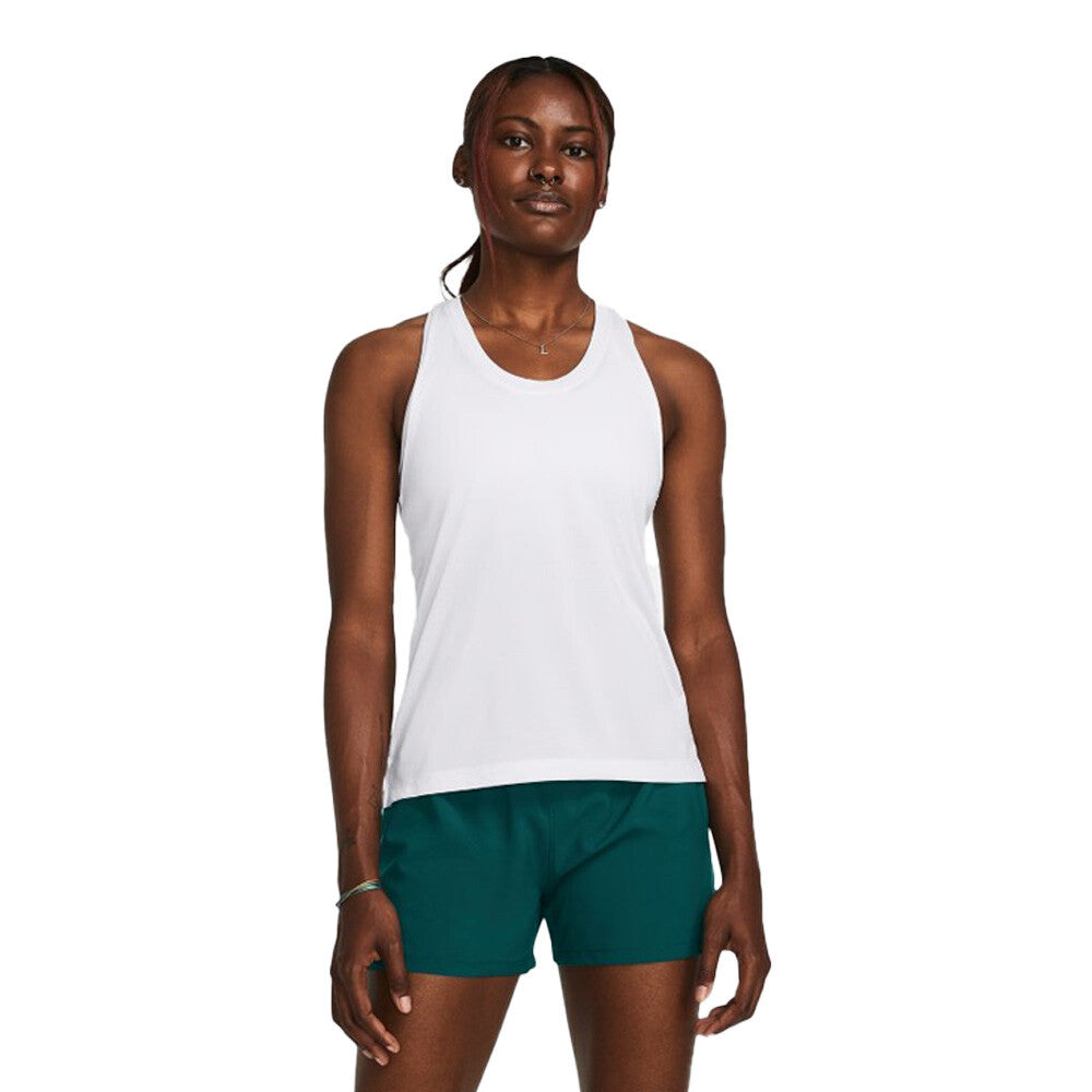 Under Armour Launch Women's Running T-Shirt - White/Reflective