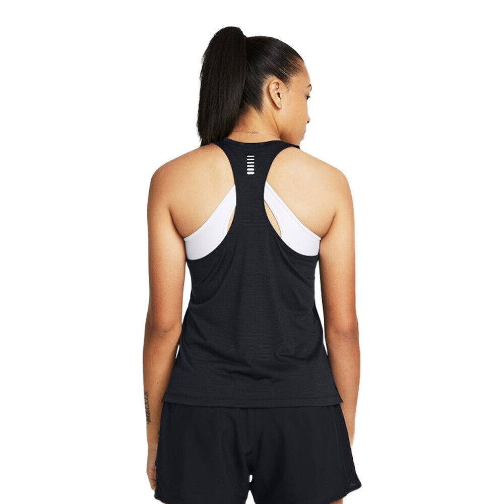 Under Armour Launch Women's Running T-Shirt - Black/Reflective
