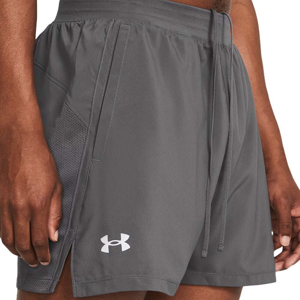 Under Armour Launch 5 Inch Men's Shorts - Castlerock/Reflective