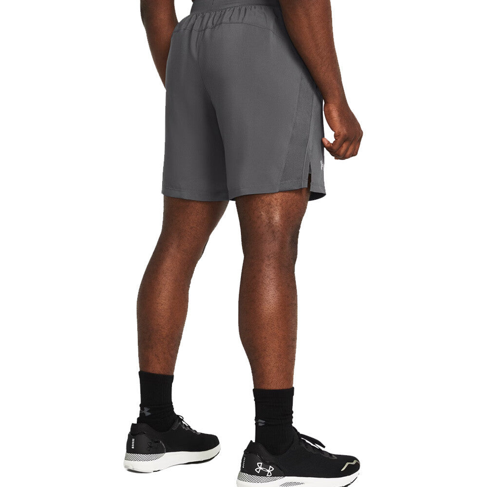 Under Armour Launch 7 Inch Men's Shorts - Castlerock/White