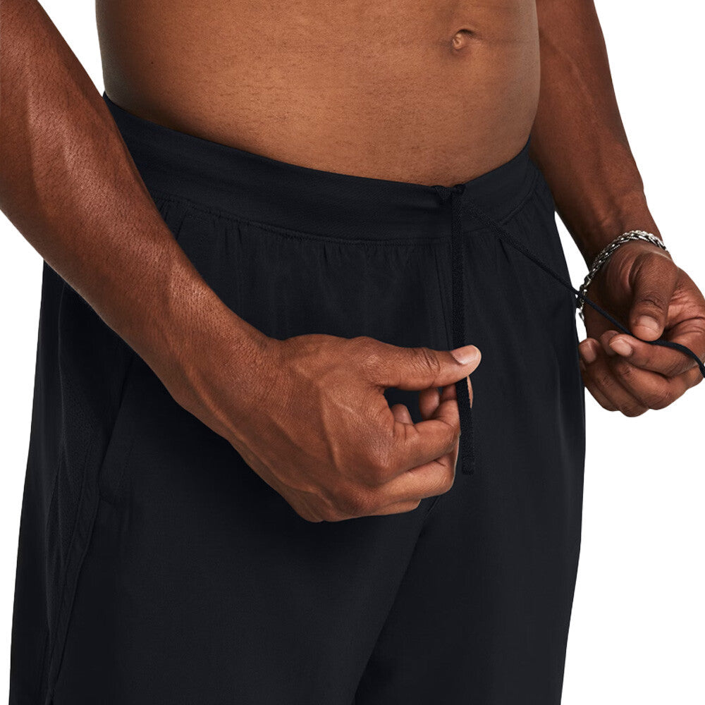 Under Armour Launch 7 Inch Men's Shorts - Black/White