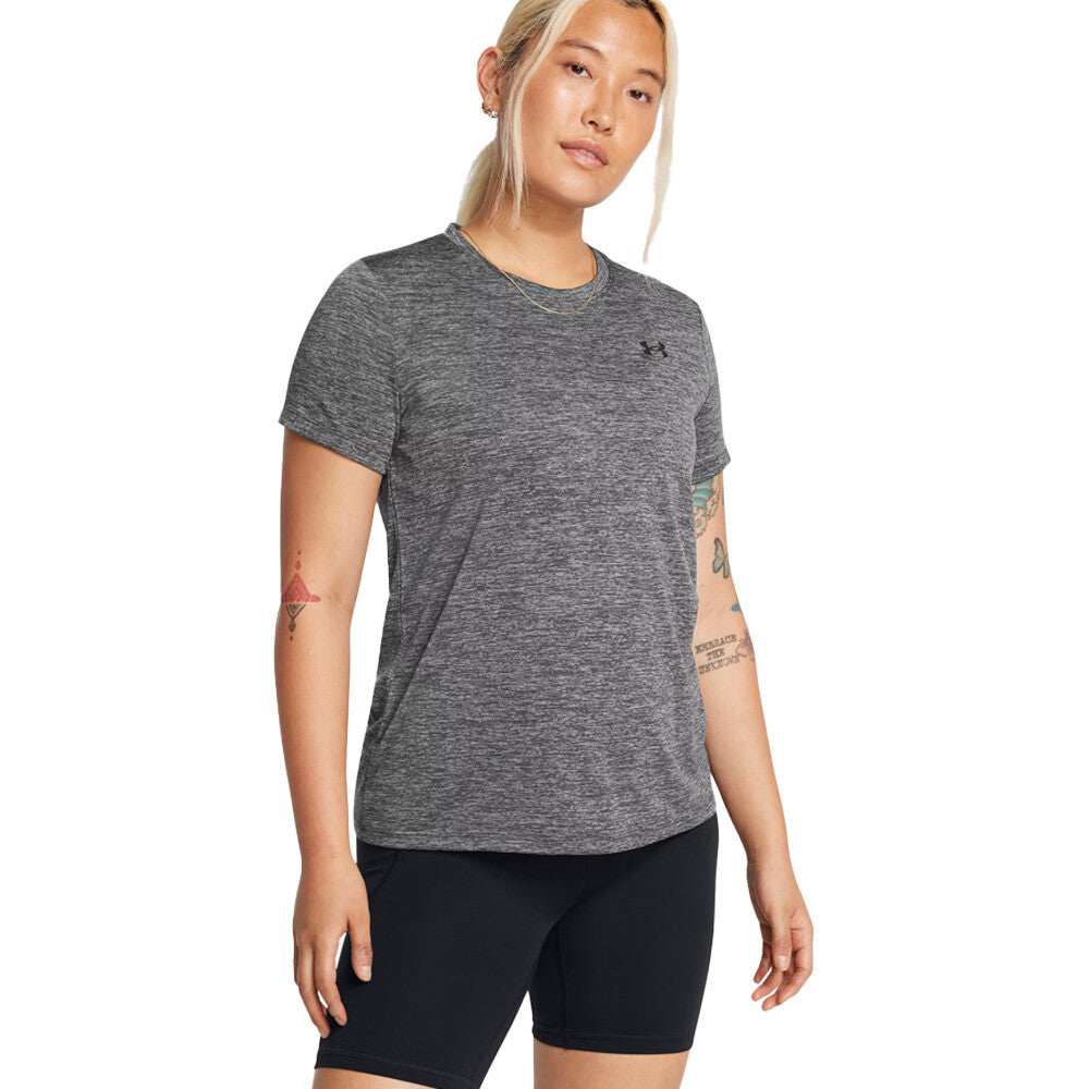 Under Armour Tech Twist Women's Half Zip Top - Castlerock/Black