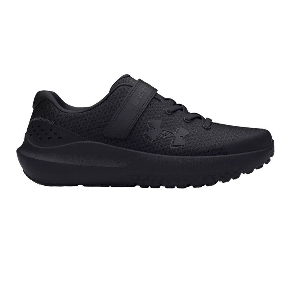 Under Armour Junior Surge 4 AC Running Shoes - Black