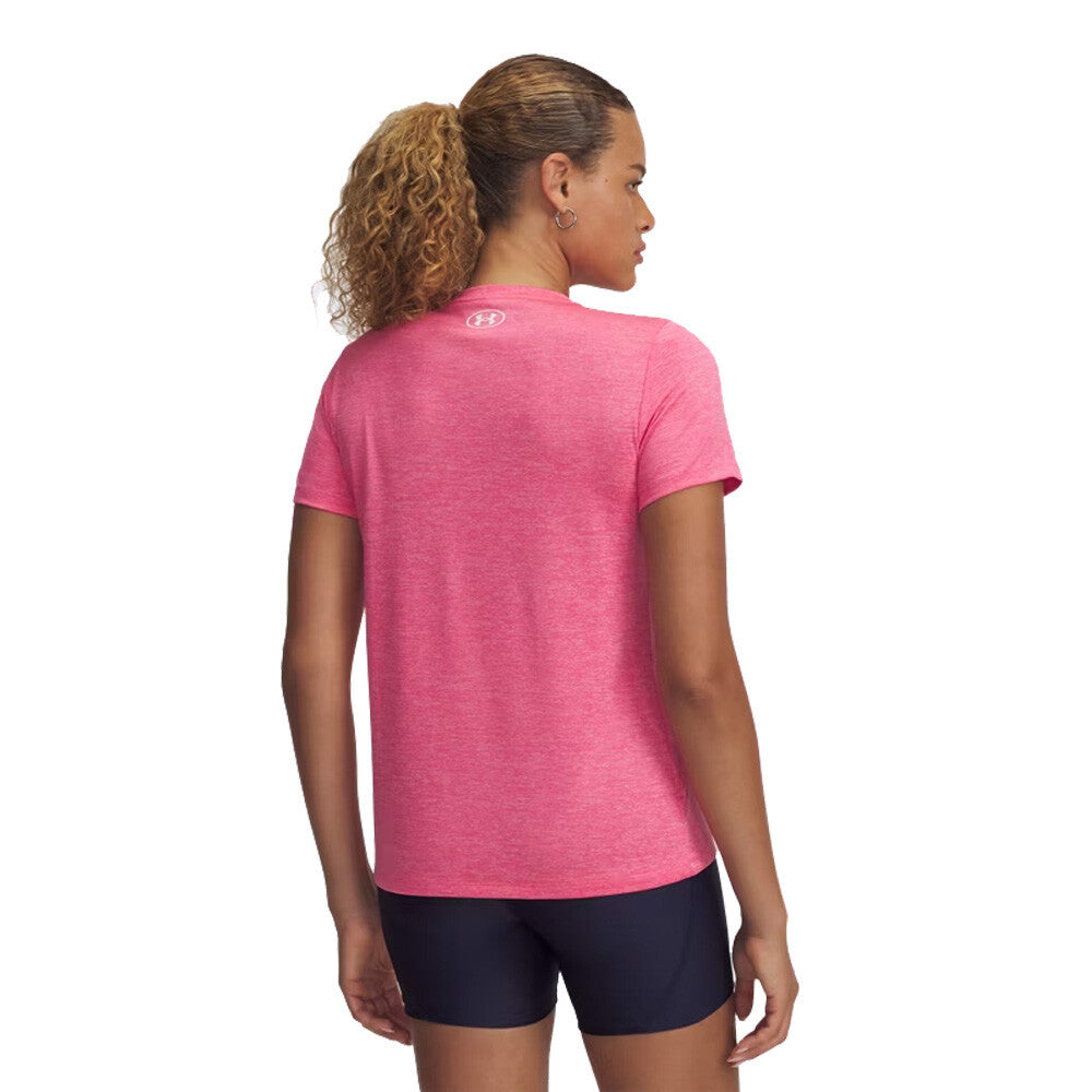 Under Armour Tech Twist Women's Half Zip Top - Super Pink/White