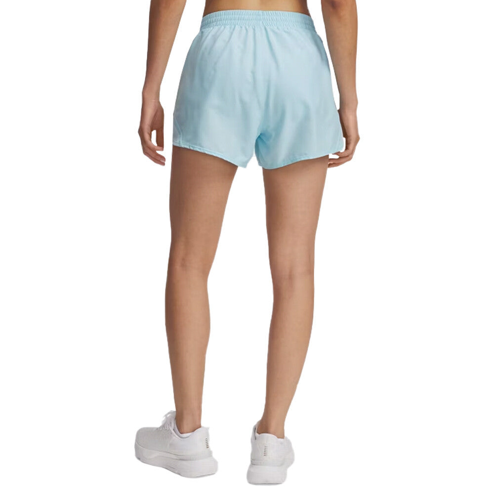 Under Armour Fly By 3 Inch Women's Running Shorts - Stream/Reflective