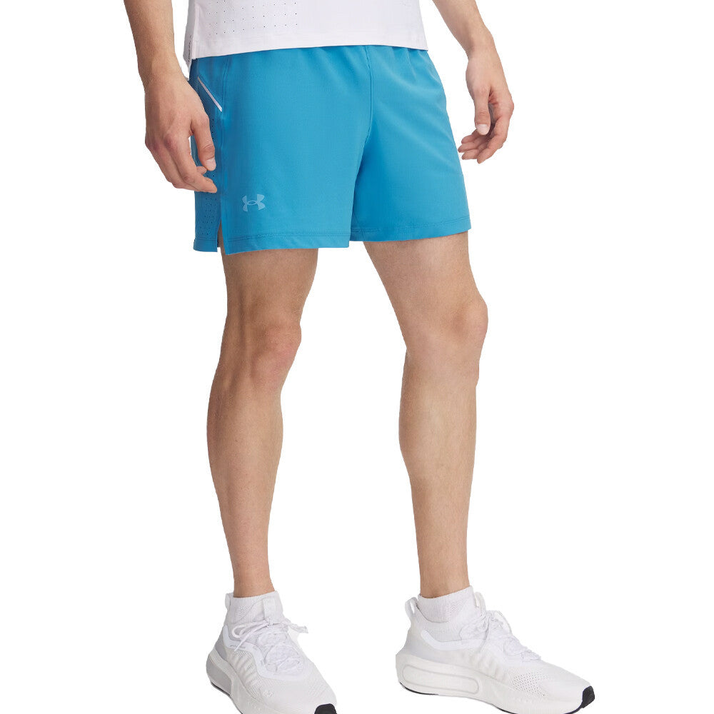 Under Armour Launch Pro 5 Inch Men's Shorts - Ether Blue/Reflective