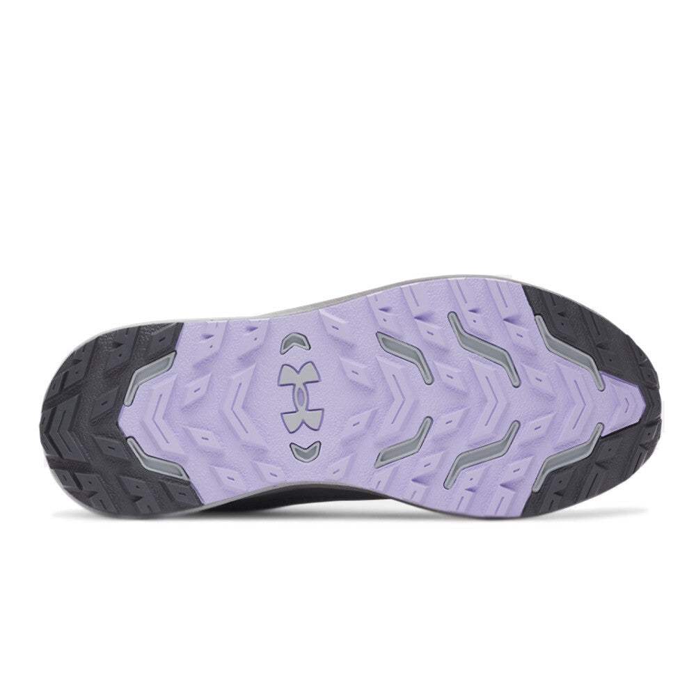 Under Armour Charged Bandit 3 Women's Trail Running Shoes - Titan Grey/Castlerock/Purple Crest