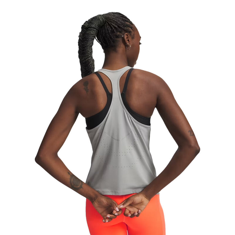 Under Armour Velociti Pro Women's Running T-Shirt - Titanium/Reflective