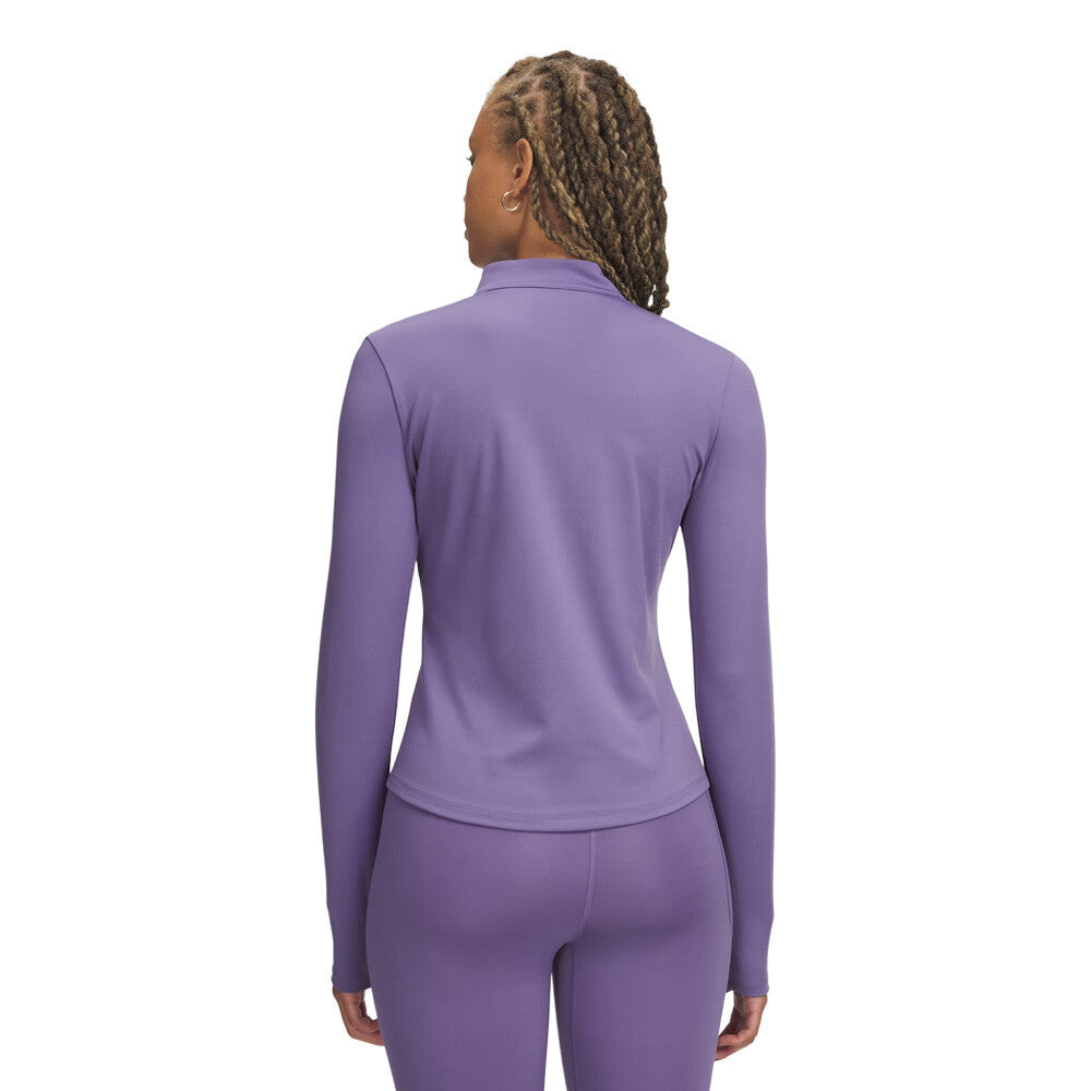 Under Armour Motion Half Zip Women's Half Zip Top - Purple Luxe/White