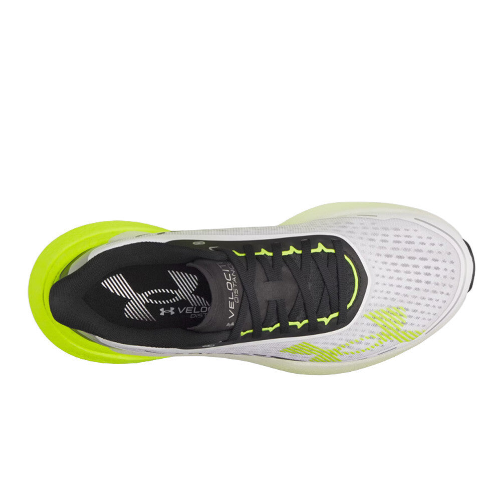 Under Armour Velociti Distance Men's Running Shoes - White/High Yellow