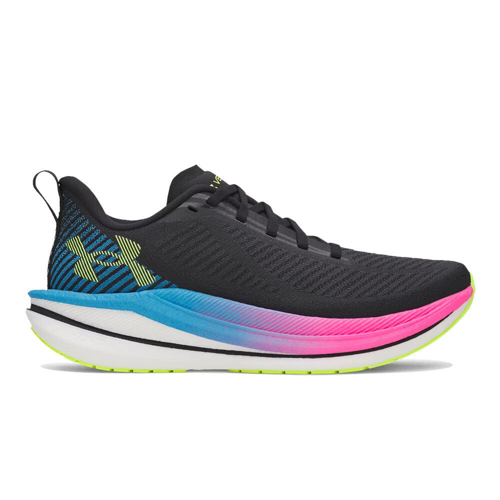 Under Armour Velociti SPD Women's Running Shoes - Black/Capri/High Yellow