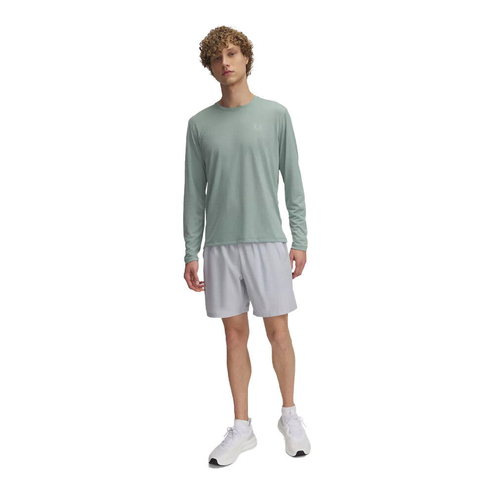 Under Armour Launch 7 Inch Men's Shorts - Mod Grey/White/Reflective