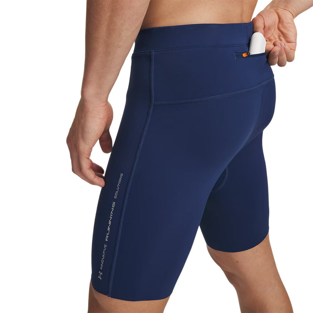 Under Armour Velociti Pro Men's Tight Shorts - Blackout Navy/Flash Light/Reflective