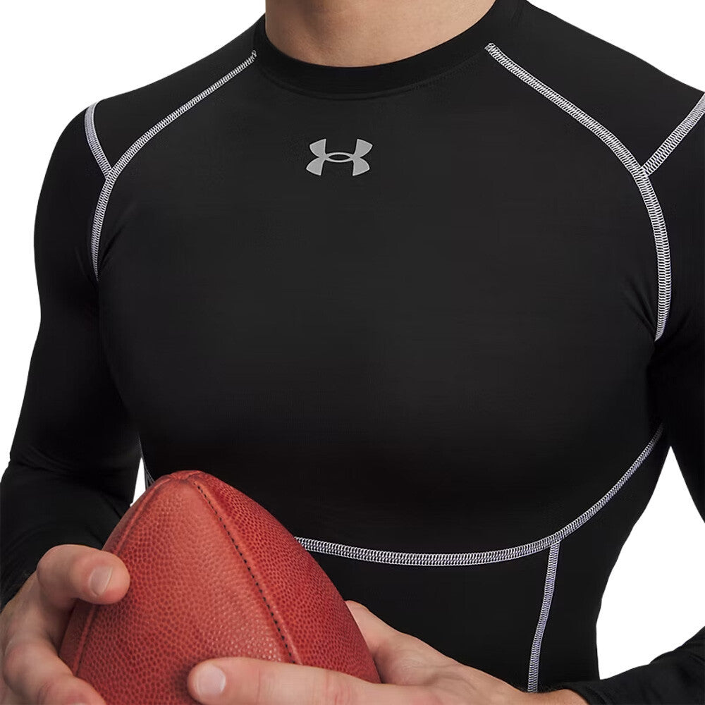 Under Armour HeatGear Elite Compression Men's Top - Ultimate Black/Reflective