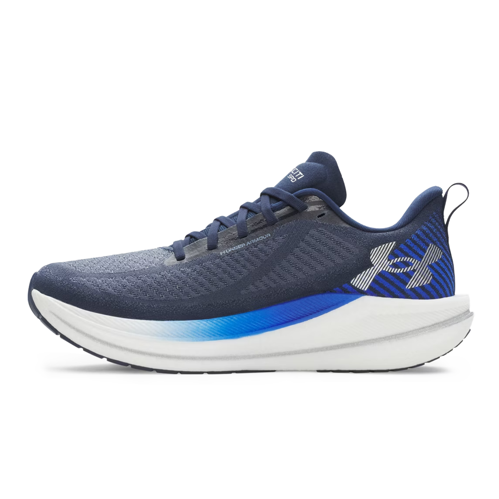 Under Armour Velociti SPD Men's Running Shoes - Academy/Team Royal/Metallic Silver