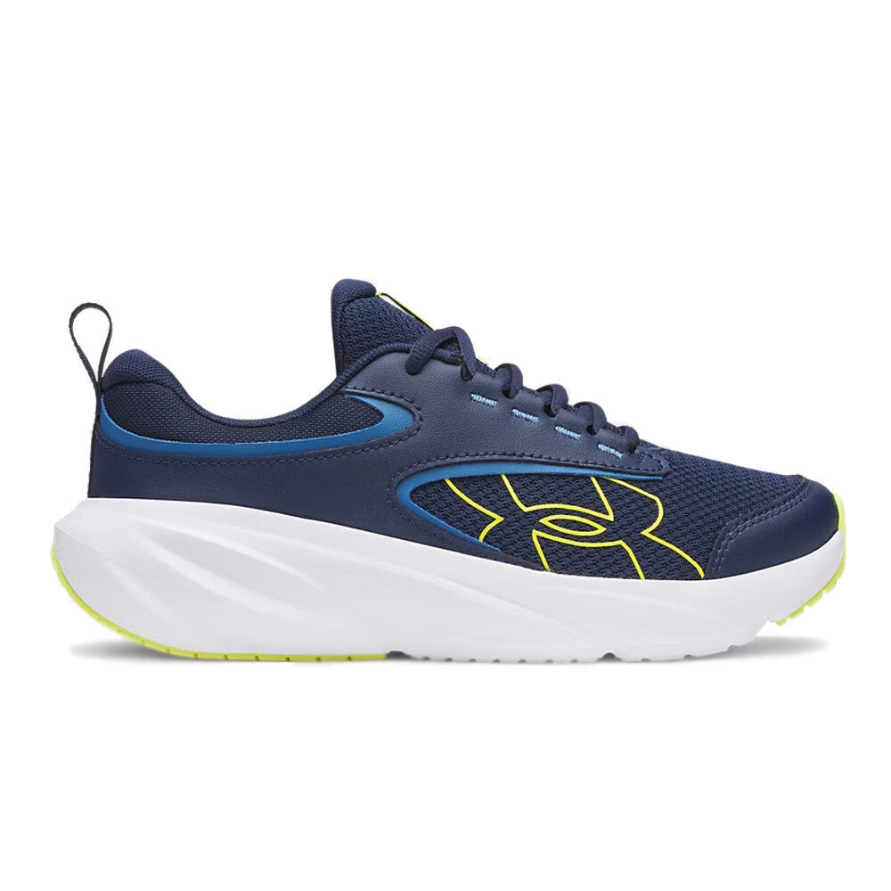 Under Armour Junior Surge 5 Running Shoes - Academy/Aegean Blue/Flash Light (UND9701)