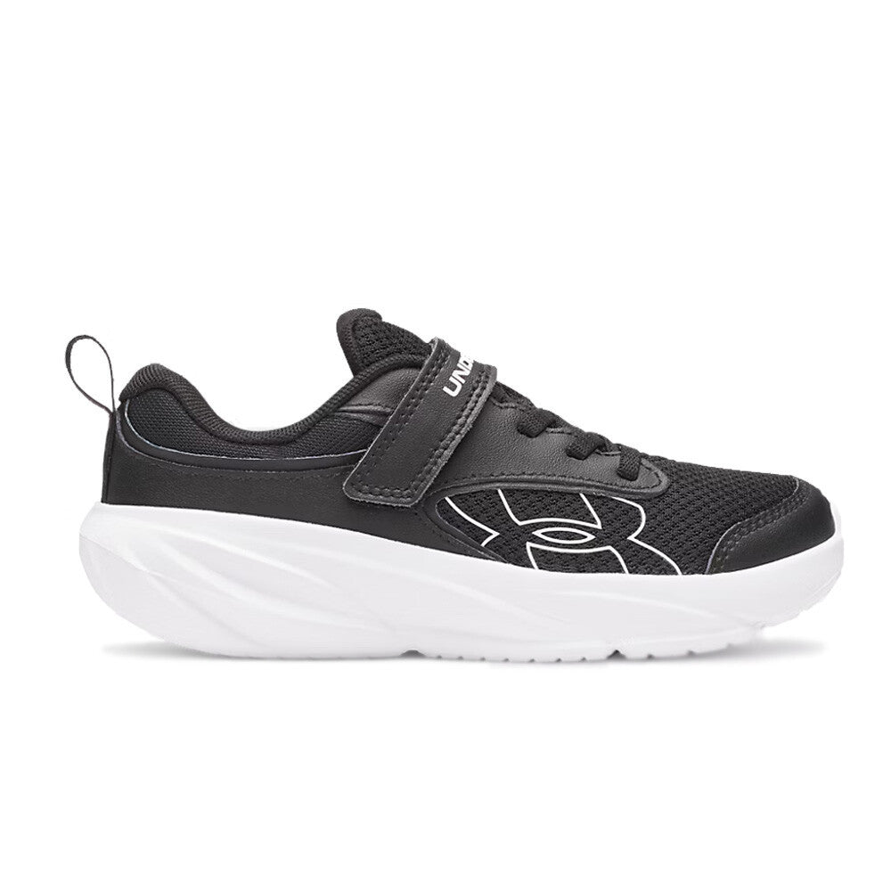 Under Armour Junior Surge 5 Running Shoes - Black/White