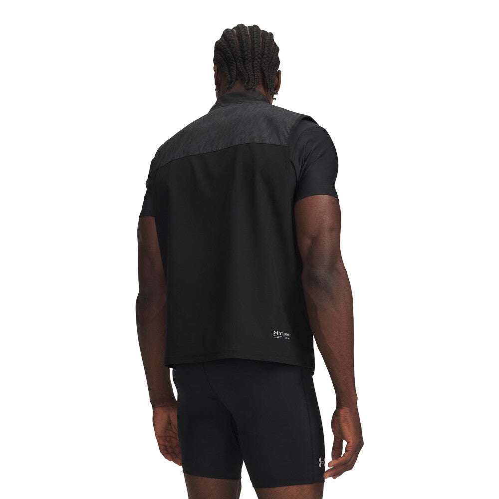 Under Armour Velociti Cold Weather Storm Men's Gilet - Ultimate Black/Reflective