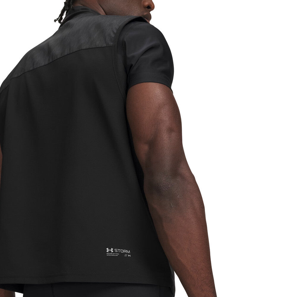 Under Armour Velociti Cold Weather Storm Men's Gilet - Ultimate Black/Reflective