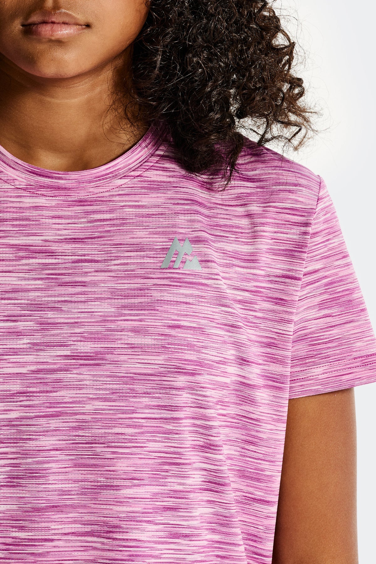 Montirex Girls' Trail Box T-Shirt - Purple/Pink