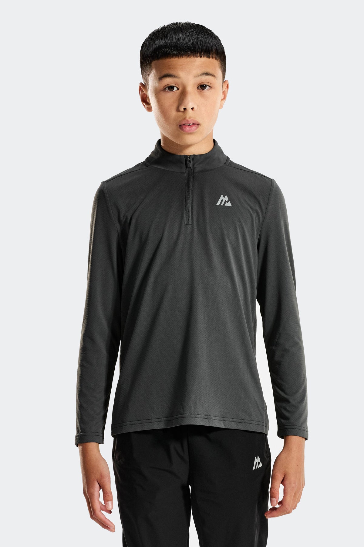 Montirex Junior Delta 1/4 Zip - Asphalt