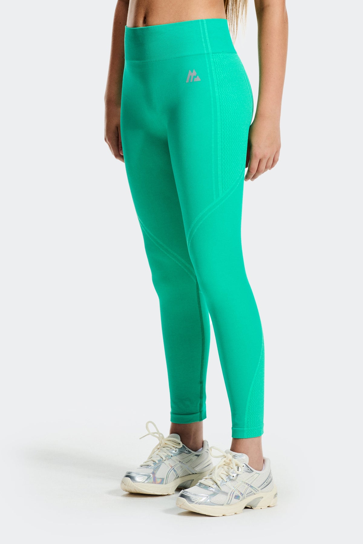 Montirex Girls' Harmony Legging - Natural Spring Tropical Lagoon