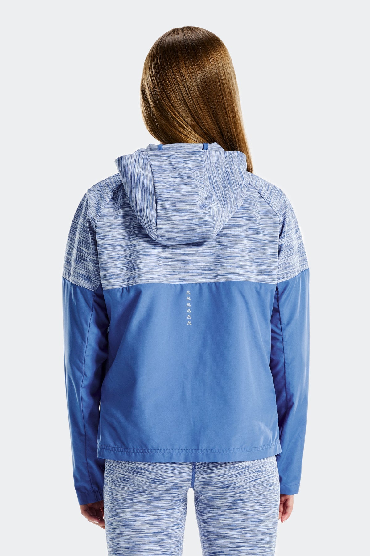 Montirex Girls' Trail Windbreaker - Blue/White